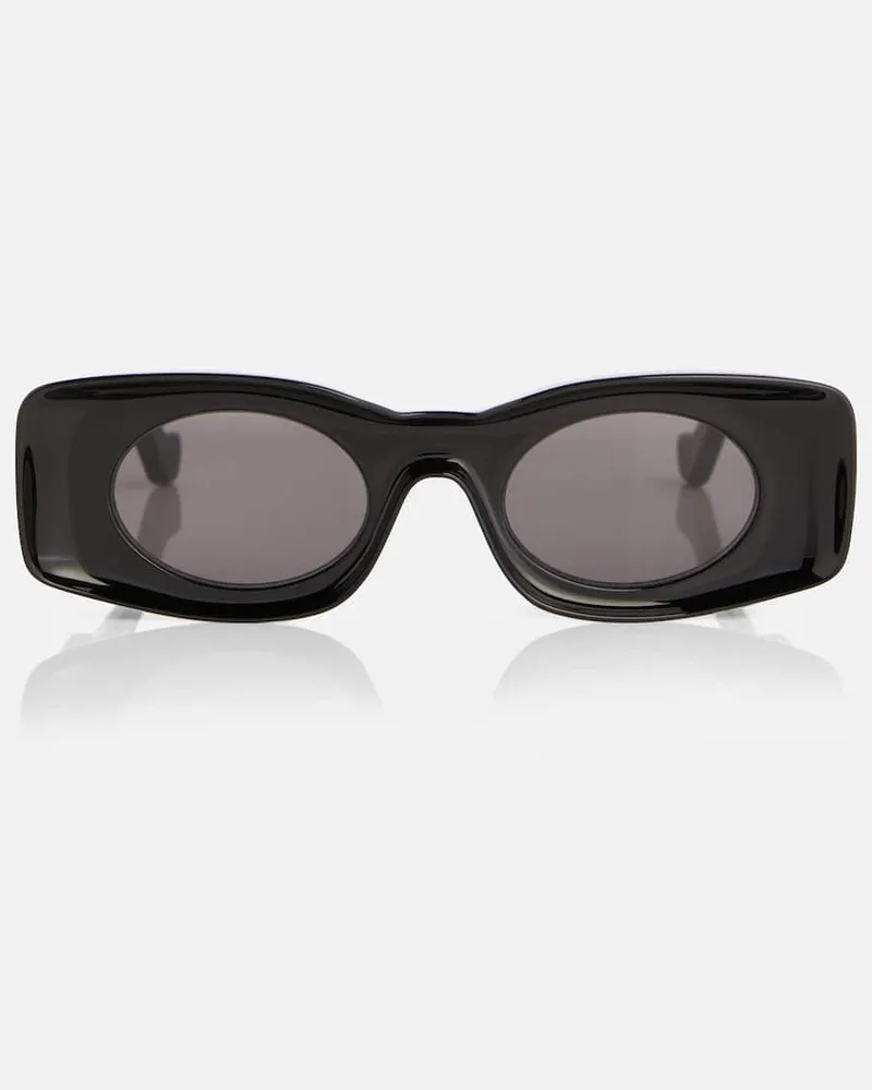Loewe Paula's Ibiza Eckige Sonnenbrille Schwarz