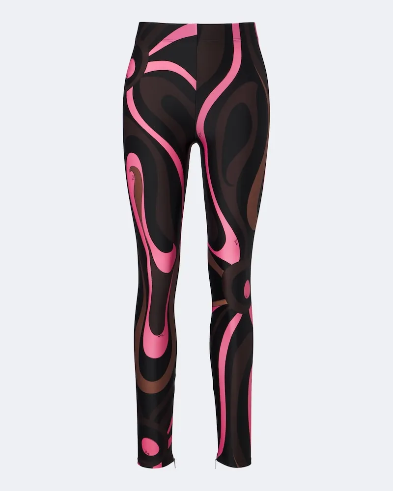 Emilio Pucci Leggings Marmo Multicolor