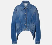 Oversize-Jeansjacke