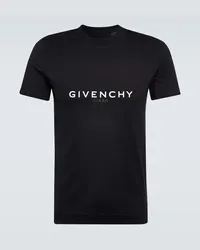 Givenchy T-Shirt aus Baumwoll-Jersey Schwarz