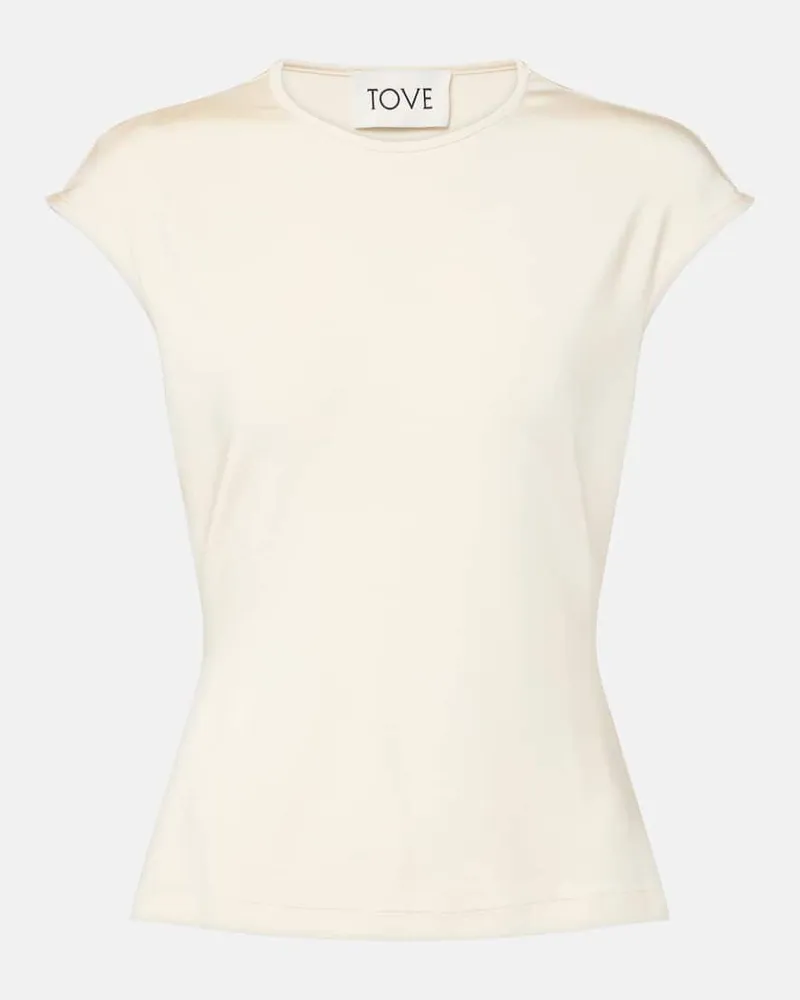 TOVE Top Deca aus Jersey Rosa