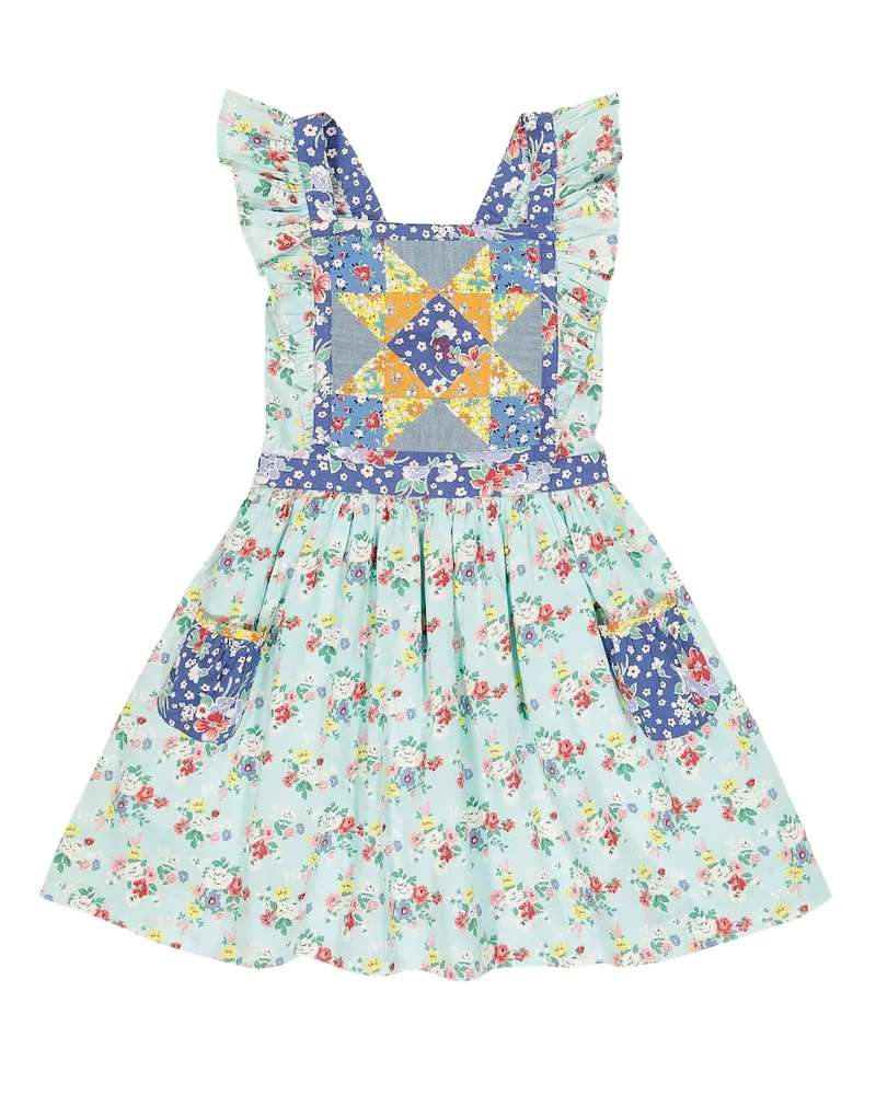 Ralph Lauren Kleid aus Baumwolle Multicolor