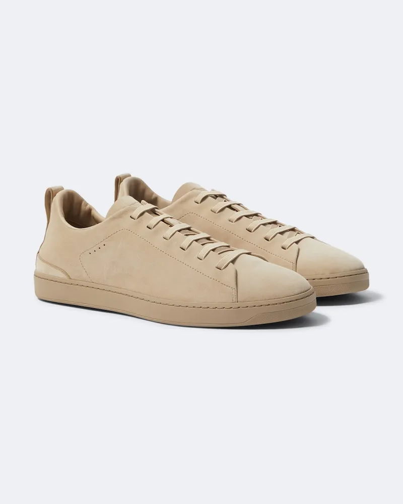Church's Sneakers Rochdale aus Veloursleder Beige