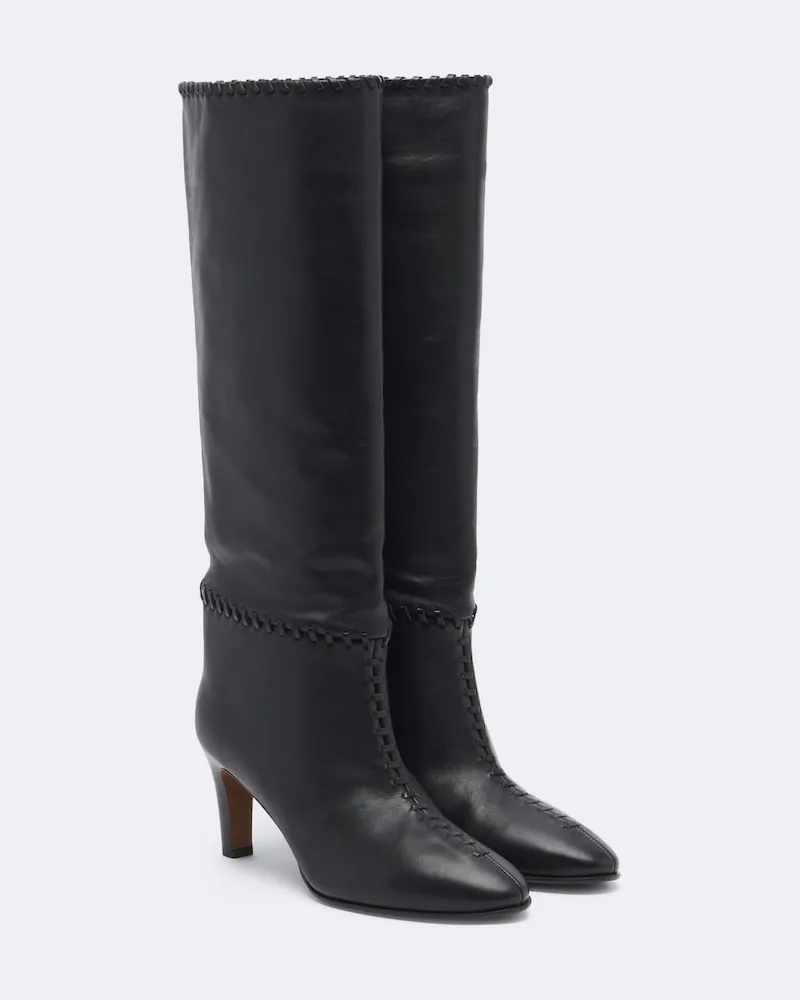 Zimmermann Stiefel Alchemy aus Leder Schwarz