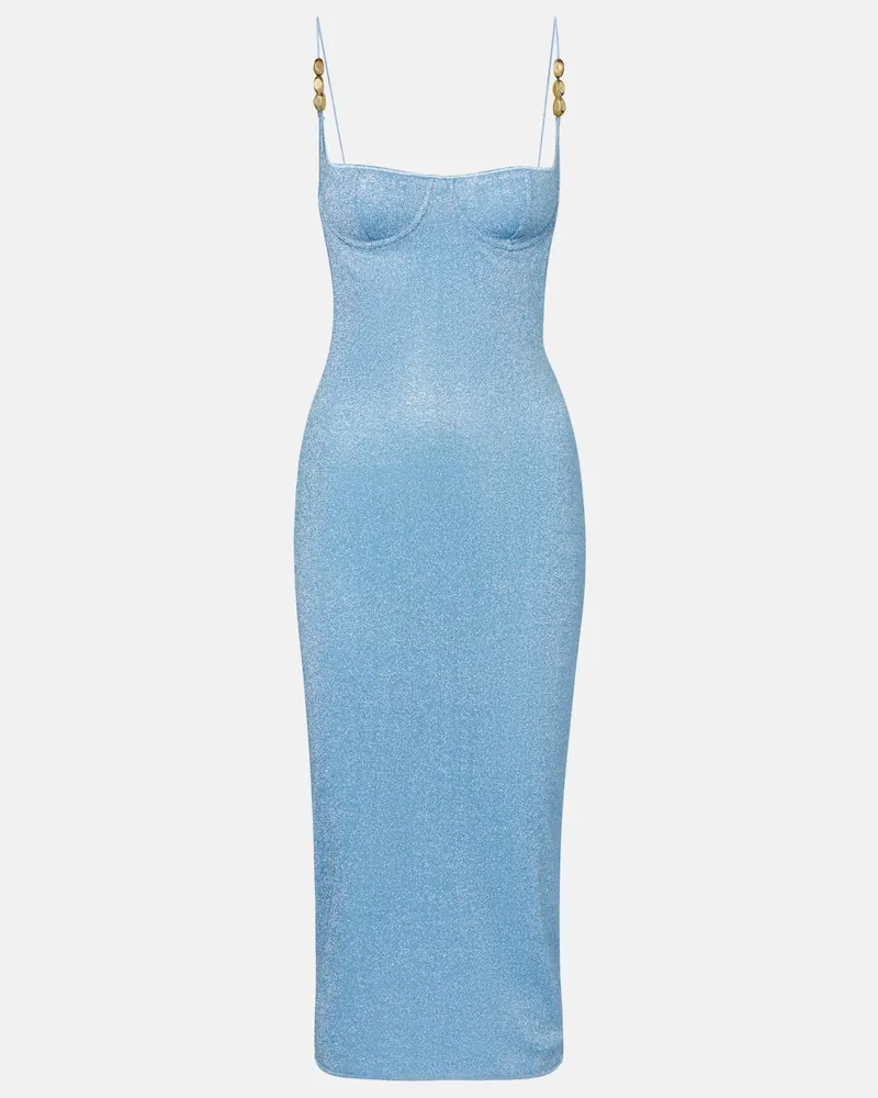 Oséree Oséree Midikleid Lumière Blau