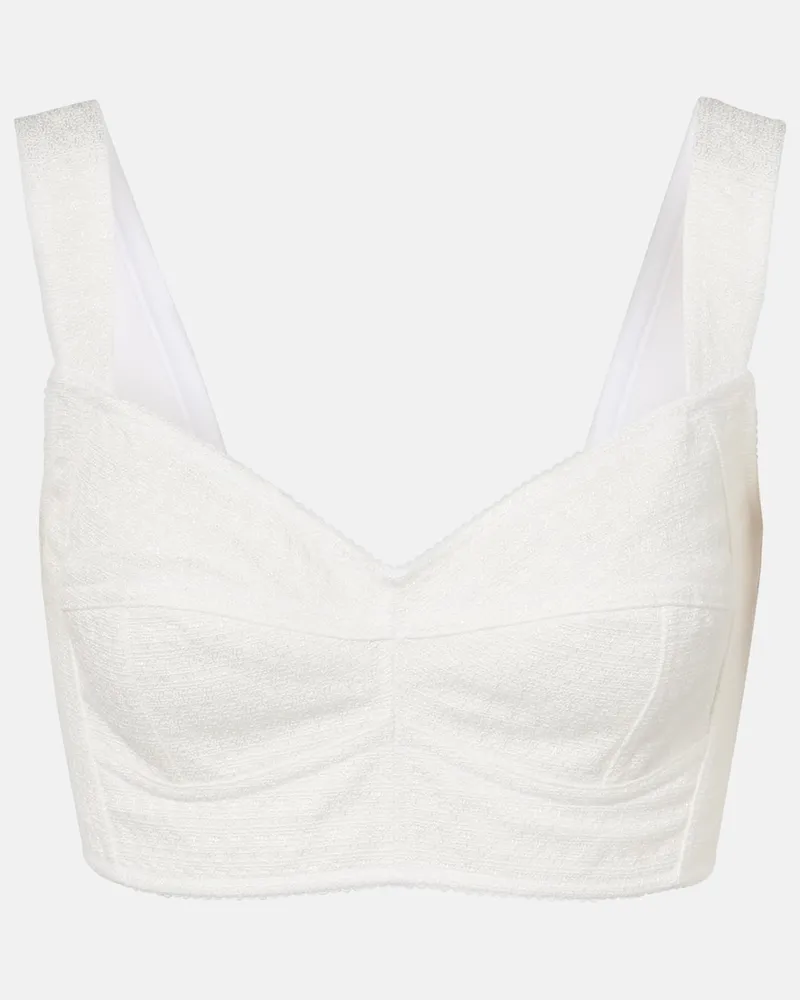 Dolce & Gabbana Bralette Weiß