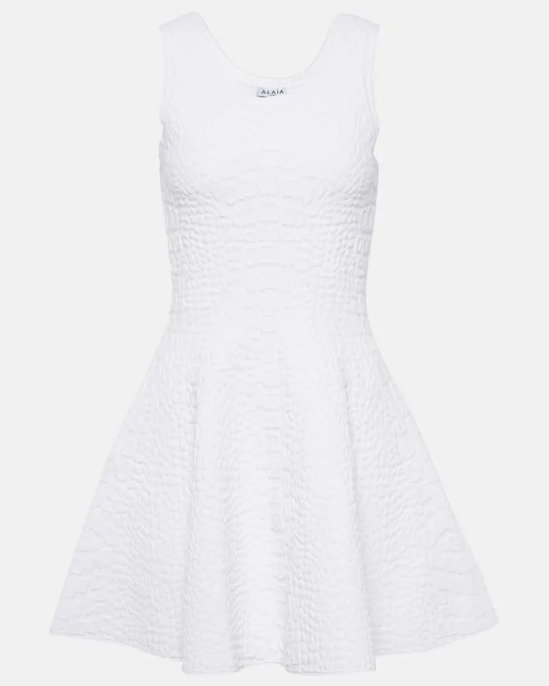 Alaïa Alaïa Minikleid Weiß
