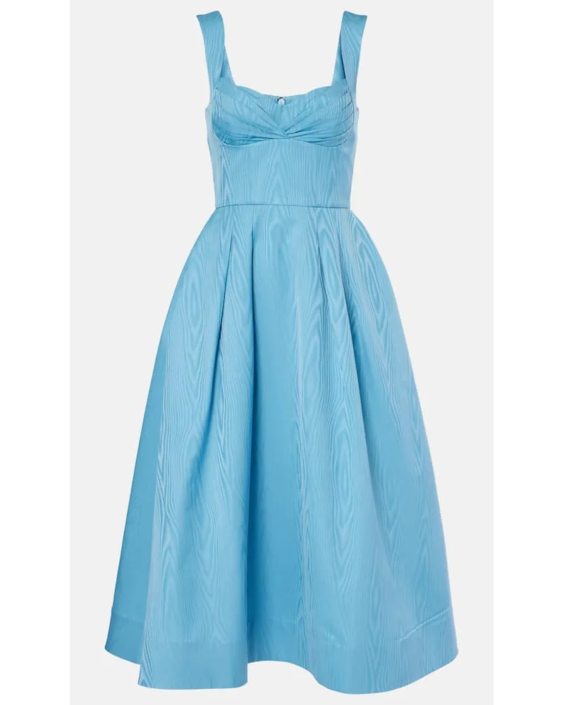 Rebecca Vallance Midikleid Cielo Blau