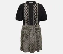 See By Chloé Besticktes Minikleid aus Baumwolle