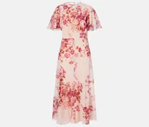 Midikleid aus Seide