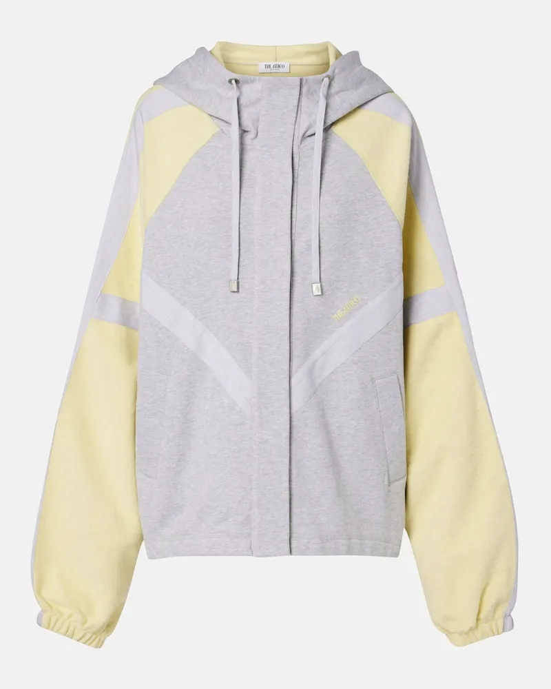 ATTICO Jacke aus Baumwolle Grau