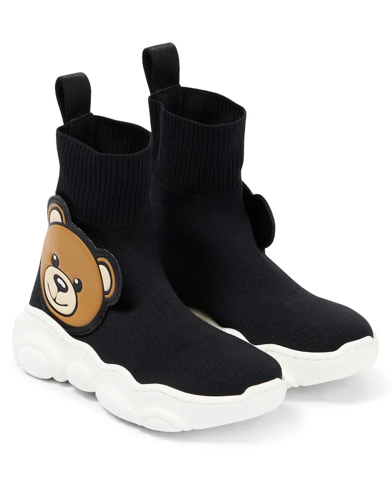 Moschino Sock Sneakers Schwarz