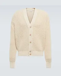 Christophe Lemaire Cardigan aus Baumwolle Beige