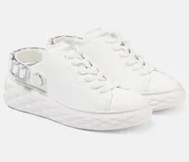 Verzierte Sneakers Diamond Maxi aus Leder