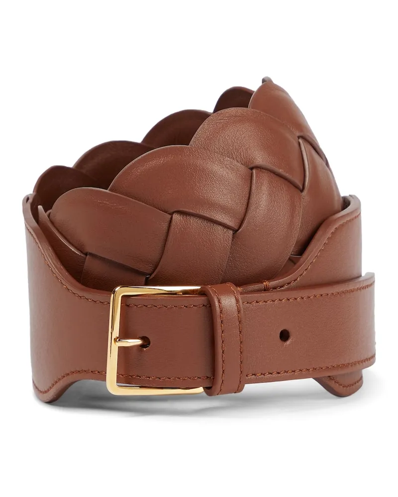 Altuzarra Gürtel aus Leder Braun