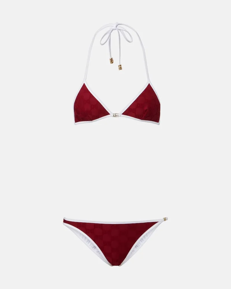 Gucci Bikini GG Rot