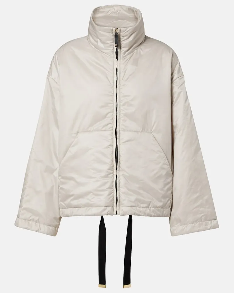 Max Mara Wattierte Jacke Cristina Grau