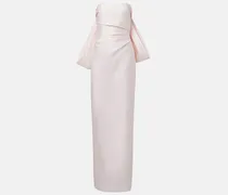 Robe aus Satin