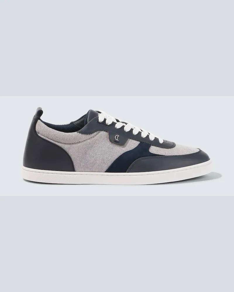 Christian Louboutin Sneakers Tutti Rui mit Leder Blau