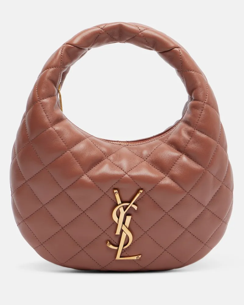 Saint Laurent Tote Bag Icarino aus Leder Rosa