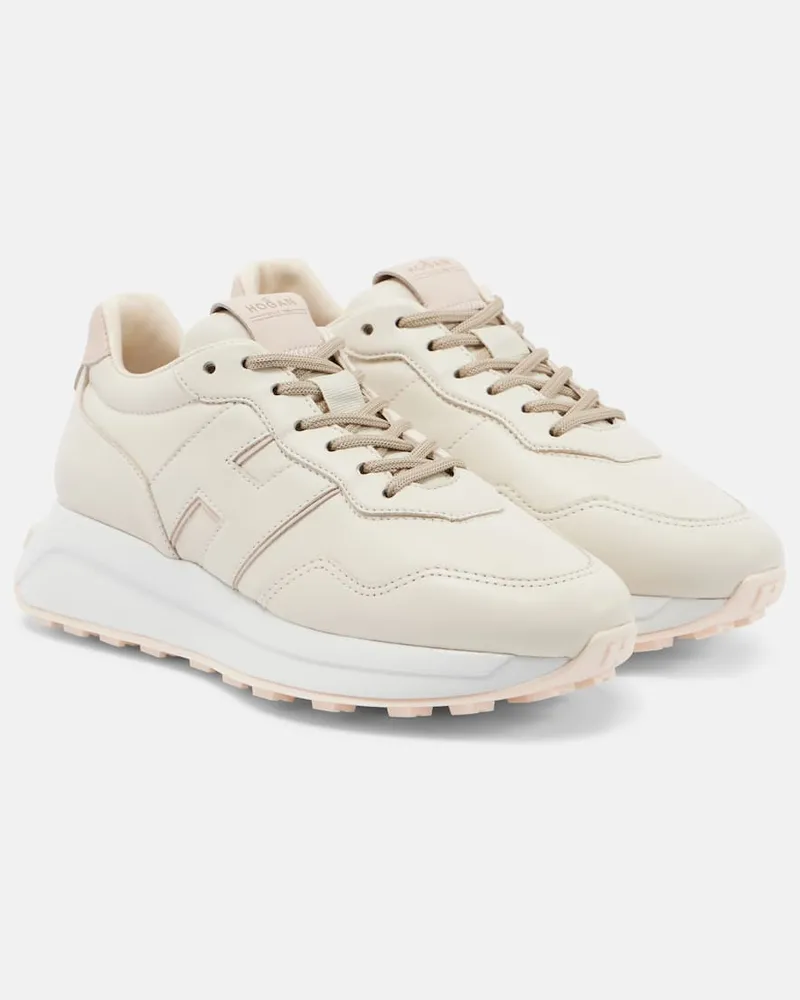 Hogan Sneakers H641 aus Leder Weiß