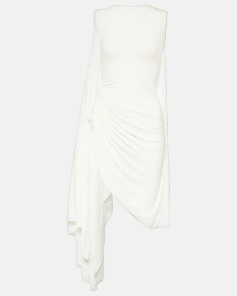Alaïa Alaïa Minikleid aus Jersey Weiß
