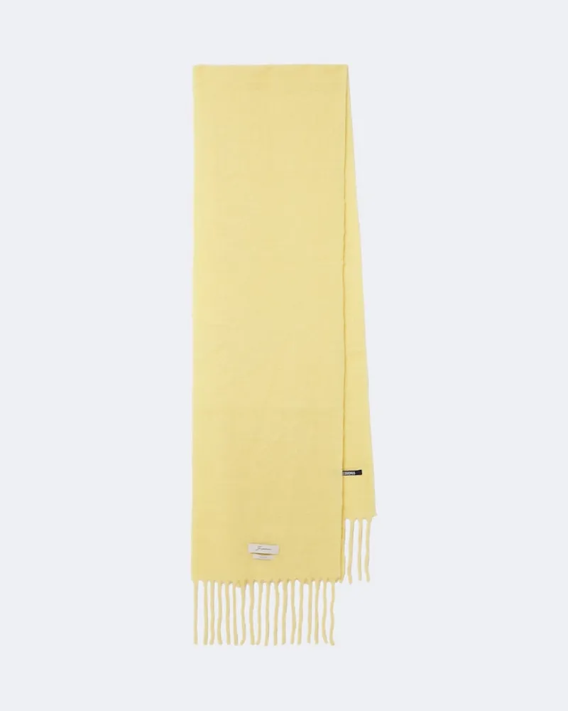 Jacquemus Schal Carro Gelb