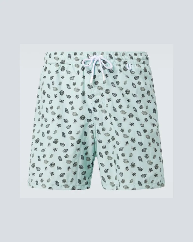 Loro Piana Badeshorts Blau