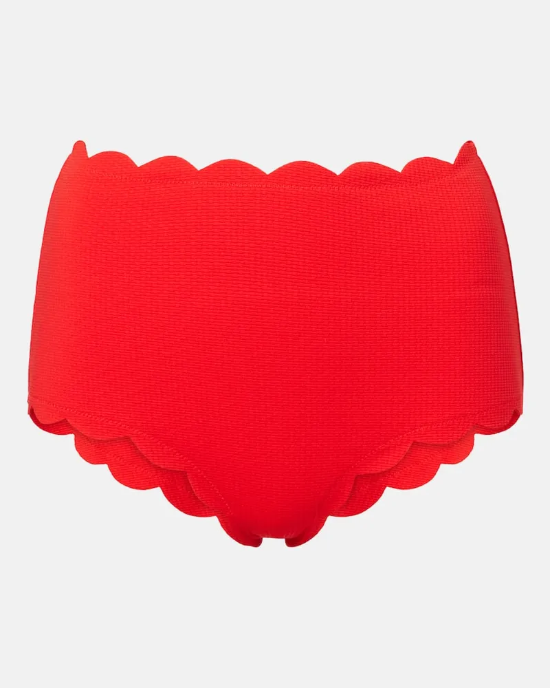 Marysia Bikini-Höschen Santa Monica Rot