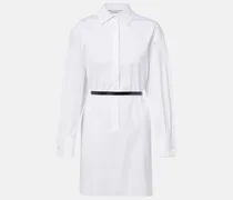 Hemdblusenkleid aus Baumwollpopeline