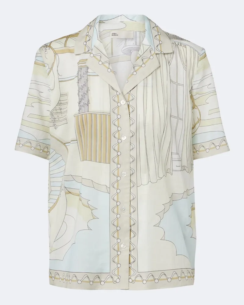 Tory Burch Hemd aus Baumwolle Multicolor
