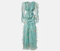 Maxikleid Illuminate aus Seidenorganza