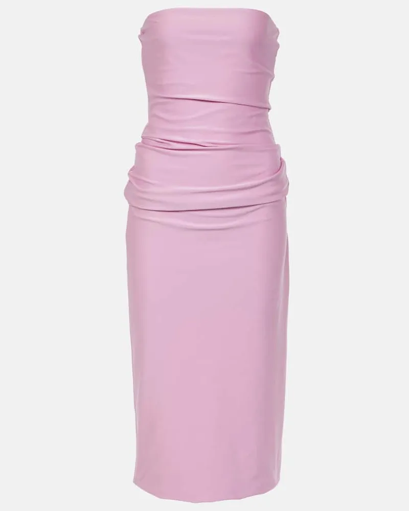 SPORTMAX Midikleid aus Jersey Violett