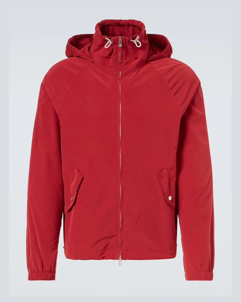 Brunello Cucinelli Regenjacke Rot