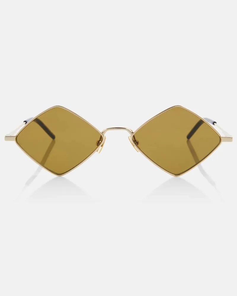 Saint Laurent Eckige Sonnenbrille SL 302 Lisa Braun