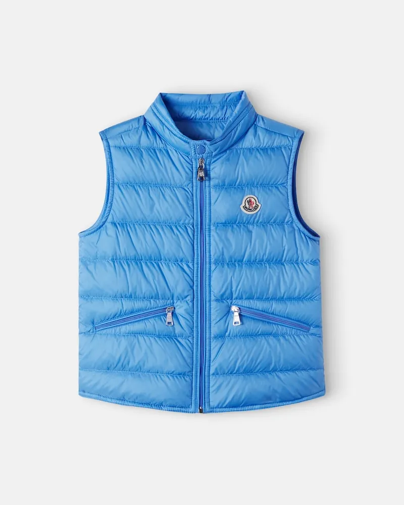 Moncler Daunenweste Gui Blau