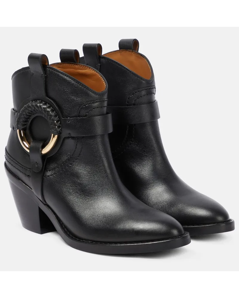 See by Chloé See By Chloé Cowboy-Stiefel Hana aus Leder Schwarz