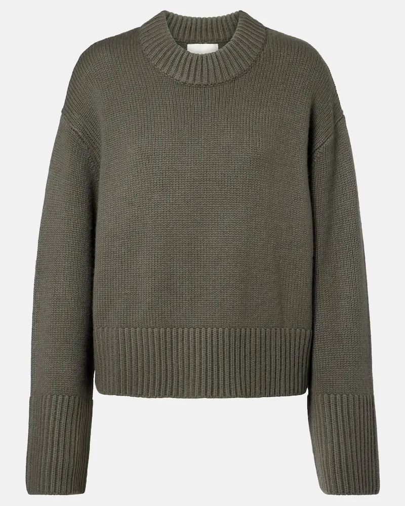 Lisa Yang Pullover Sony aus Kaschmir Grün