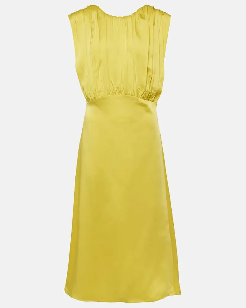 Jil Sander Midikleid Grün