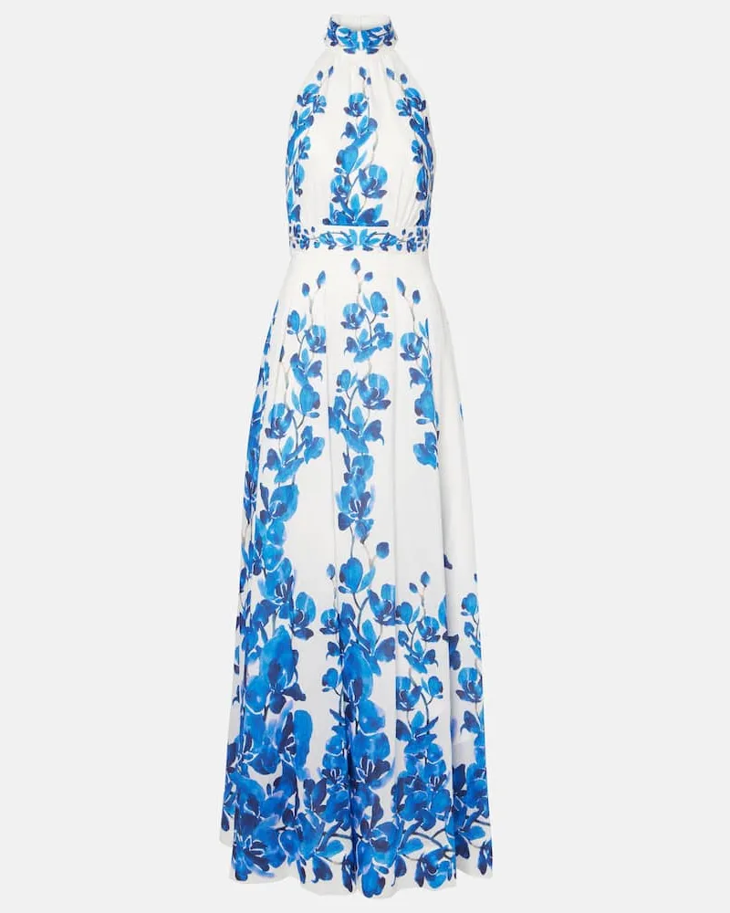 Rebecca Vallance Maxikleid Orchid Blues Blau