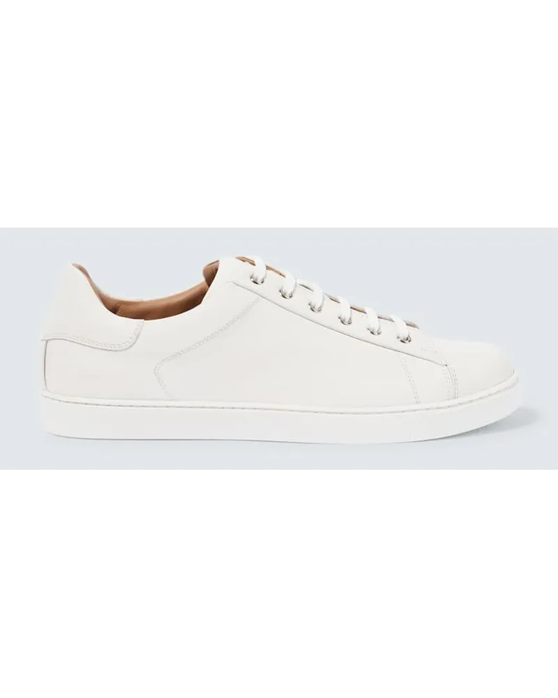 Gianvito Rossi Sneakers aus Leder Weiss