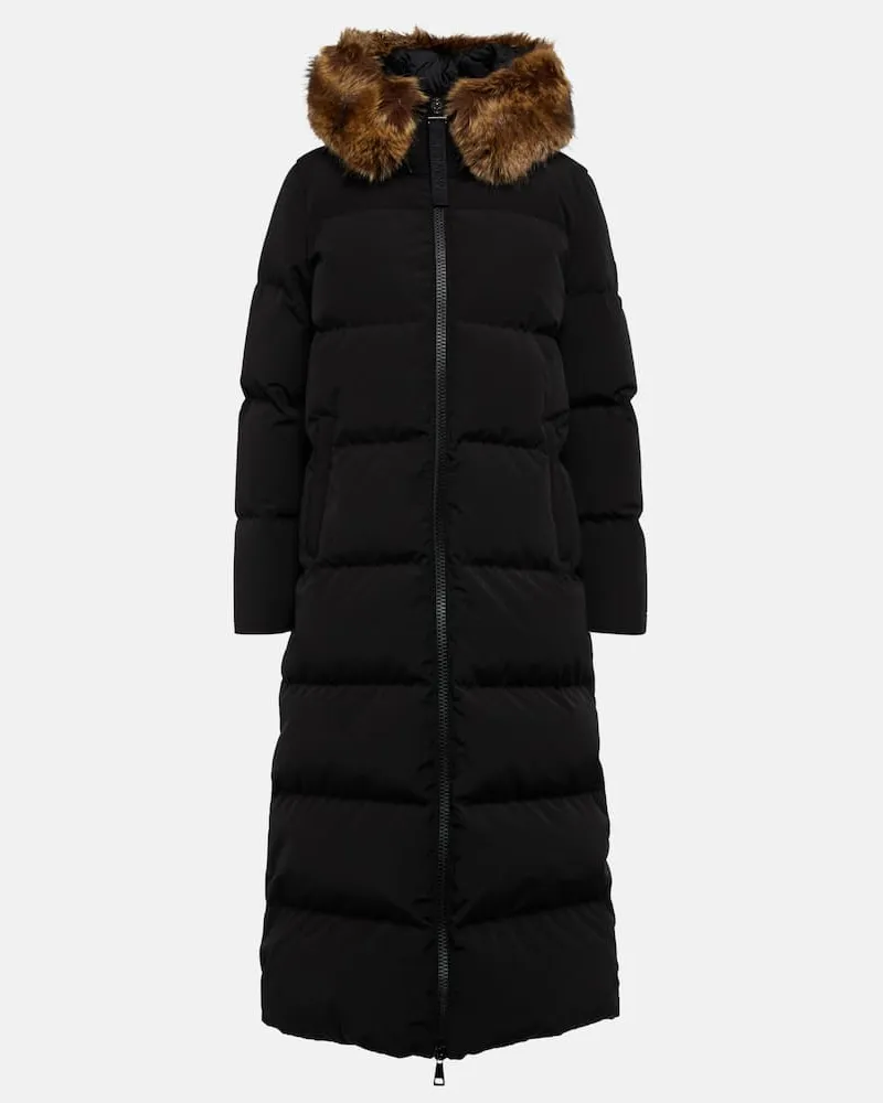 Moncler Daunenmantel Guimauve Schwarz