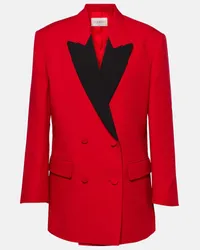 Valentino Garavani Blazer aus Crepe Couture Rot