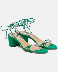 Aquazzura Verzierte Sandalen Very Maui 50 Multicolor