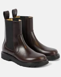 Loewe Chelsea Boots Blaze aus Leder Braun