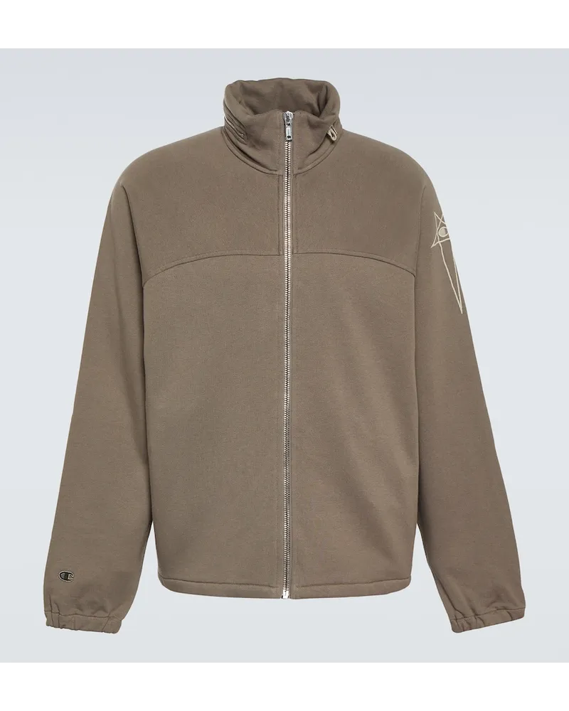 Rick Owens X Champion® Jacke Mountain aus Baumwolle Beige