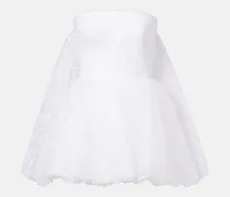 Bustier-Kleid aus Spitze