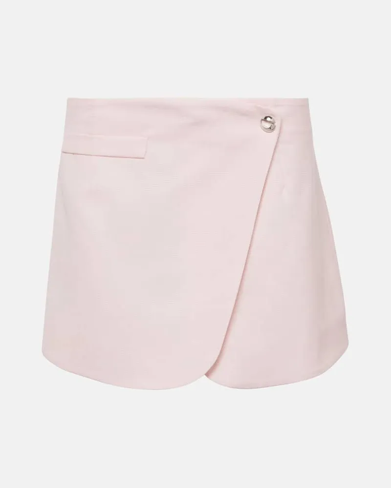 COPERNI Minirock aus Schurwolle Rosa