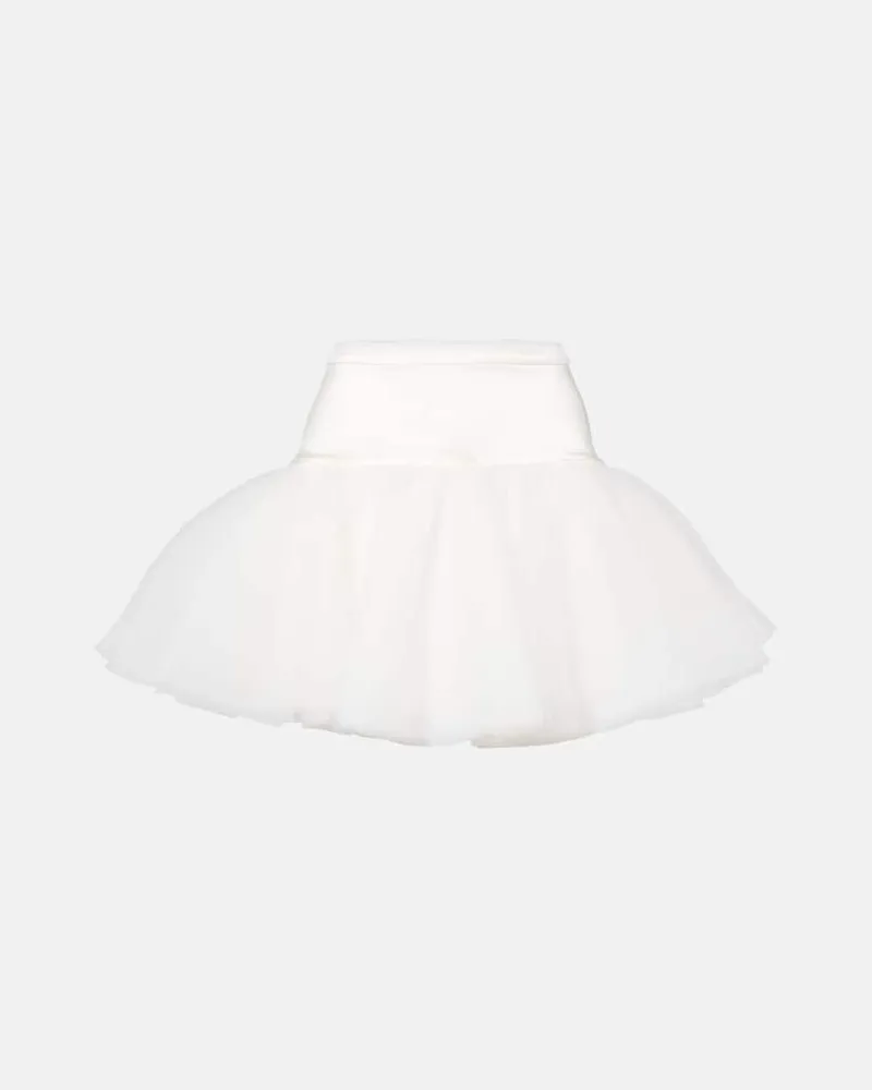 Vivienne Westwood Bridal Minirock Joe Petticoat aus Tüll Weiß