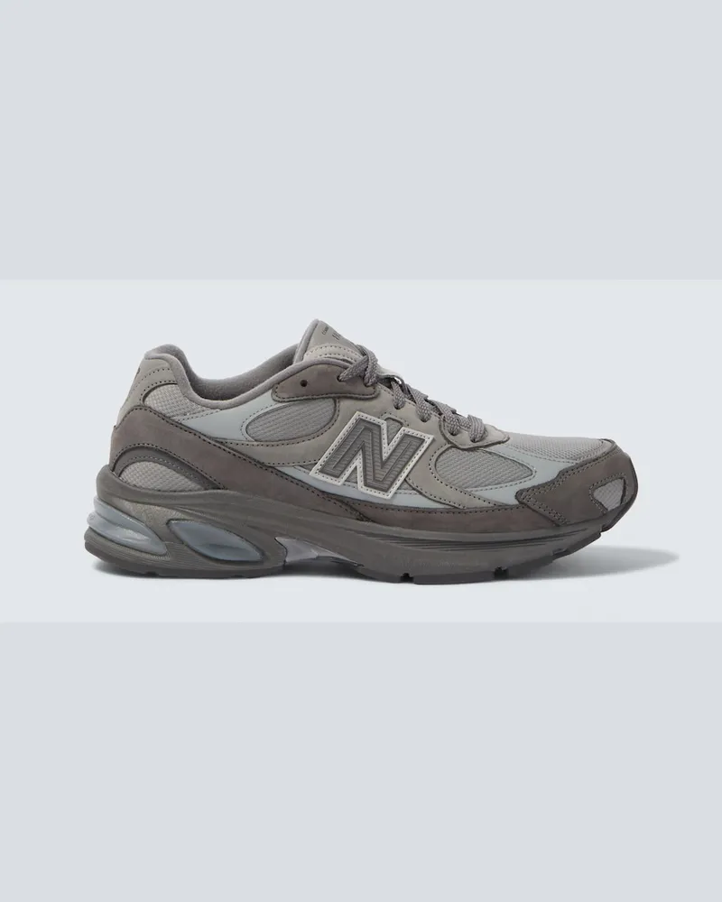 Comme des Garçons Comme des Garçons Homme X New Balance 2010 Sneakers mit Veloursleder Grau